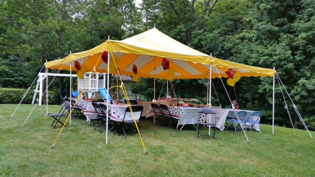 rent a party tent Dutchess County